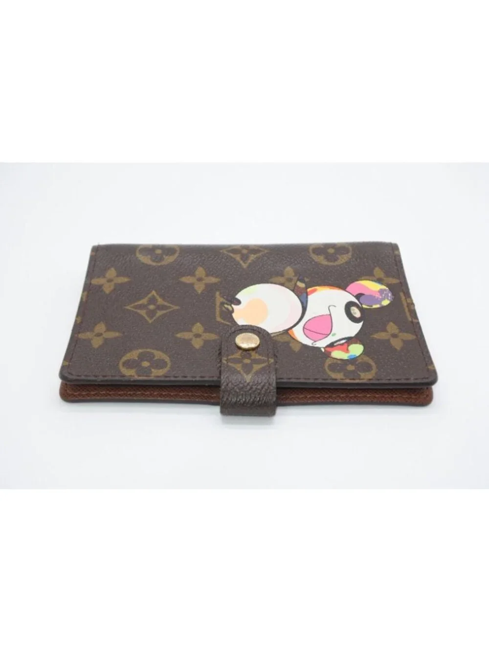 Louis Vuitton Notebook Cover Agenda PM Monogram Panda Takashi Murakami Brown